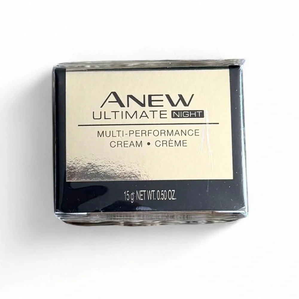 Avon Anew Ultimate Multi-Performance Night Cream NIB Sealed Travel Size 0.5oz